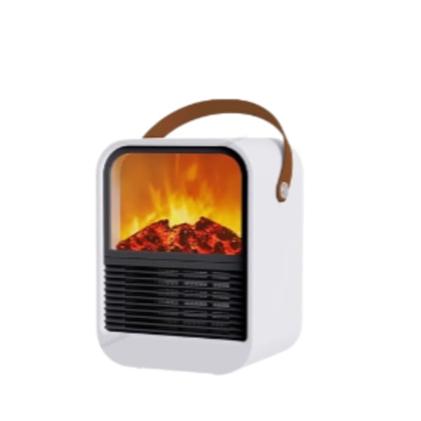 Elektrisk Varme Varm Blæser Blæser Bærbar Desktop Husholdning Hjem Opvarmning Komfur Radiator Flame Varmer Maskine