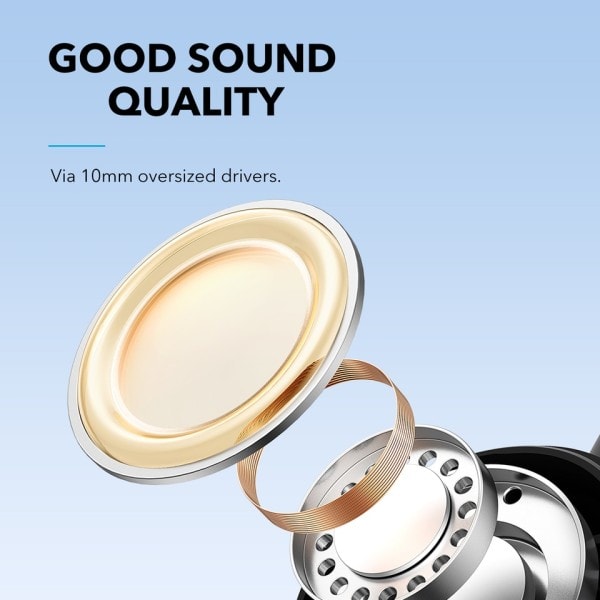 P2i True Wireless Nappikuulokkeet, Bluetooth nappikuulokkeet, AI-Enhanced Calls, 2 EQ Modes