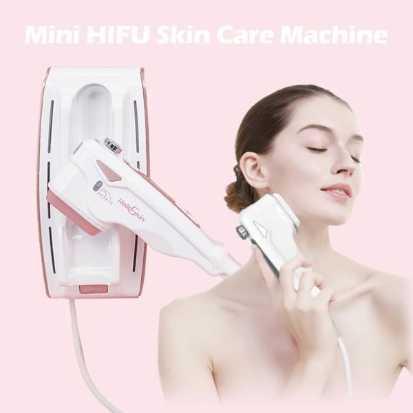 Mini Focus Ultrasonic Portable Heat Up Ansiktsbehandling Device Hem Use Pro Ha Neck Skin Anti Aging