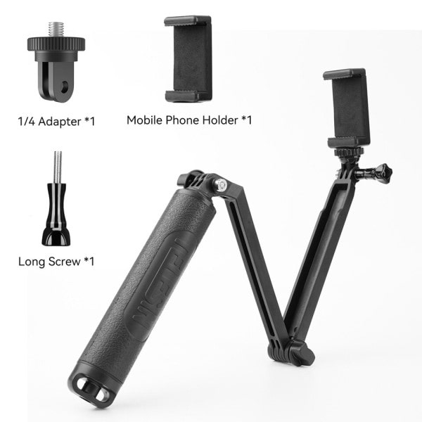 3 veje vandtæt selfie stick stativ flydende hånd greb monopod stang