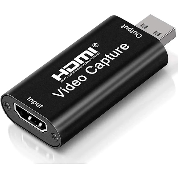 4K HDMI-kompatibel Video Capture Card Streaming Board Capture USB 2.0 1080P Card Grabber Recorder Box
