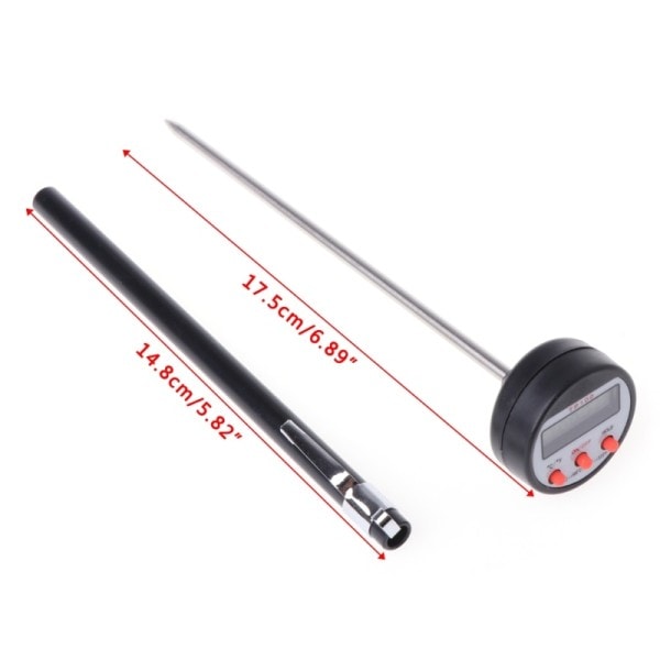 Digital Termometer Temperatur Måler Detektor med Probe Sensor