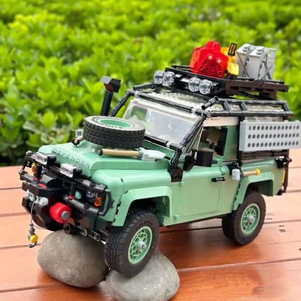 Lands Superauto Rover Off Road Defender 90 ajoneuvo auto malli rakennus palikat tiilet lelut