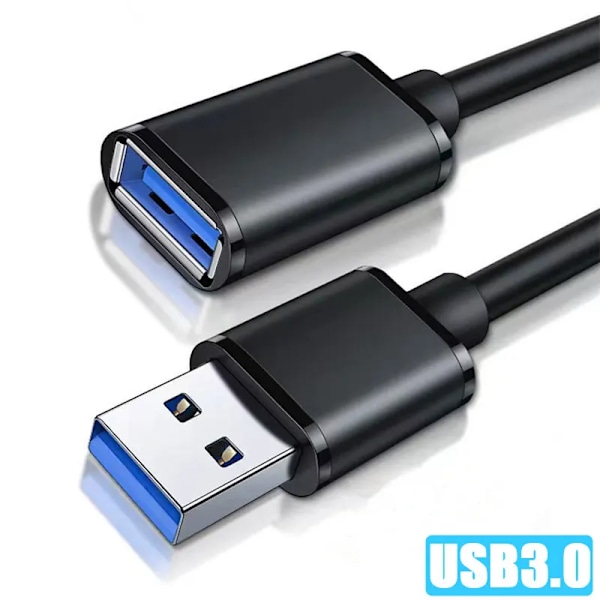 USB 3.0 / 2.0  Jatkokaapeli uros naaras jatkokaapeli