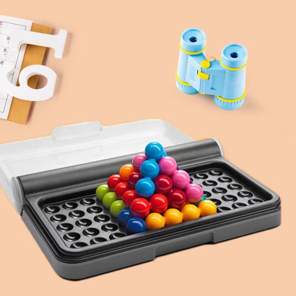 1 Box Intelligence Magic Beads Rejsespil til børn og voksne en kognitiv færdighedsopbygning hjernespil børn montessori legetøj