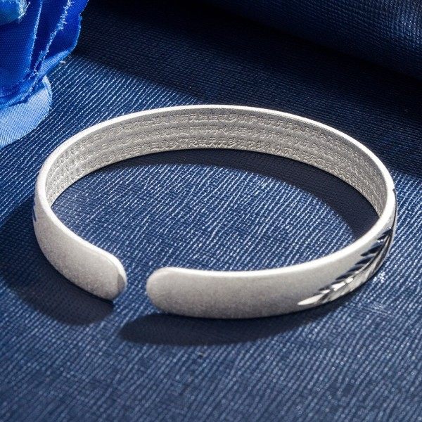 Blad Design Platin Platin Hun Bangle