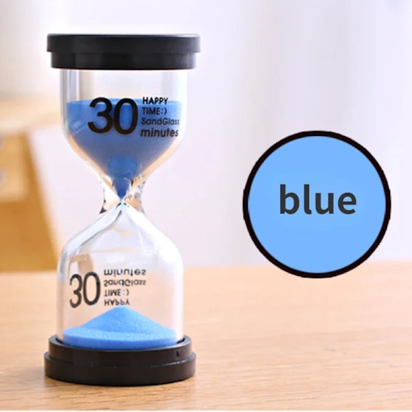 30 min Timeglas Minutter Sand Ur Sandglas Timer Ur Ur Gave Børn Sand Timer Time Hjem Dekoration