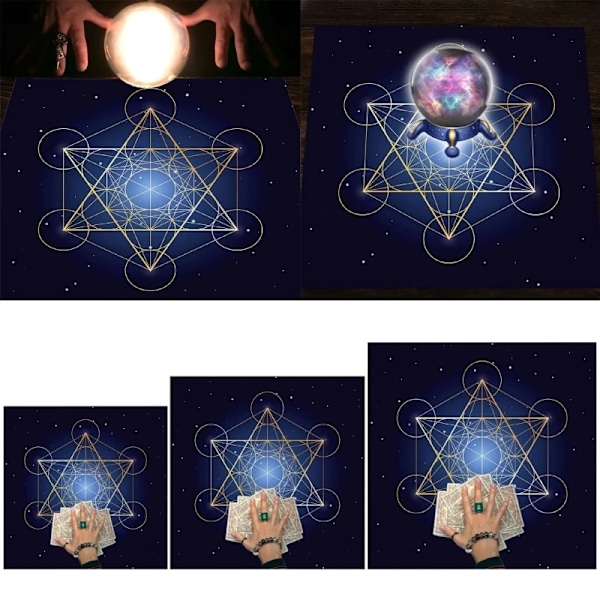 Spådom duk sklisikker matte tarot kort duk