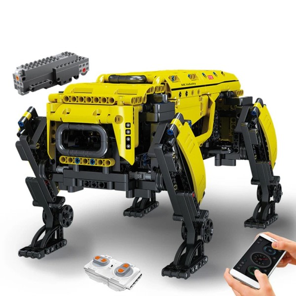 Tekninen Robotti lelut RC Moottoroitu Boston Dynamics Big Dog Malli AlphaDog Boilding Blocks Bricks lelut lapsille