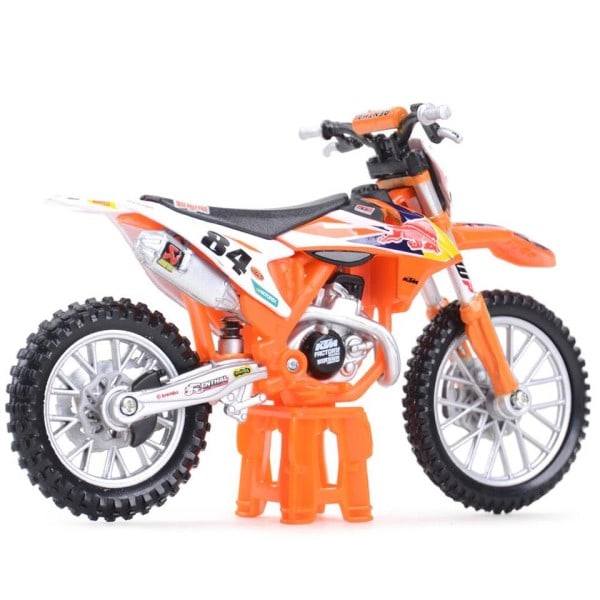 KTM-450 SX-F Factory Edition Static Die Cast Kjøretøy Samlerobjekt Motorsykkel Modell Leker