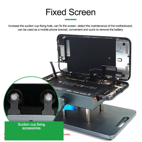 Bag Glas Fjernelse Lcd Skærm Dissabmly 2-i-1 Mobil Telefon Reparation Værktøj
