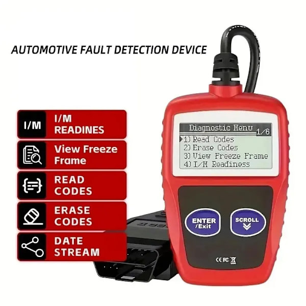 Bästa kvalitet Bil Fel Diagnos Instrument Obd2 Clear Fel koder Diagnostik Scanning Verktyg Universell Version
