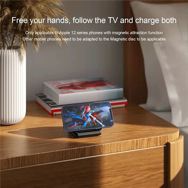100W 3 i 1 Magnetisk Bærbar Trådløs Oplader Pad til iPhone 15 14 13 12 Pro Max Apple Watch AirPods Hurtig Opladning Dock Station