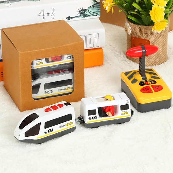 Sähkö Juna setti lelut lapsille auto Diecast Slot Lelu