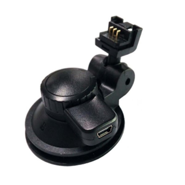 L Typ Sug Kopp hållare med Mini USB Port för F8/F7/F3 Recorder 3pin 4pin Head DVR Dash Cam Bracket