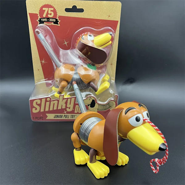 Disney Pixar Toy Story Stretch Slinky Hund Sheepherder Action Figurer Leksaker