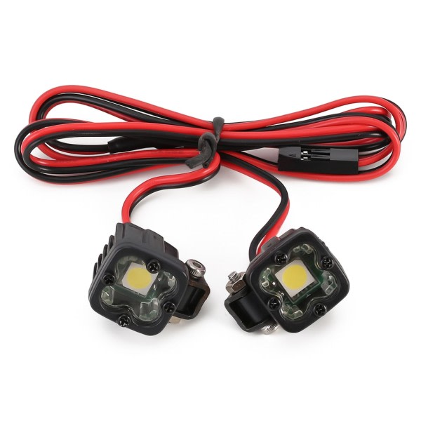 RC Car Bright LED Lights Lys Spotlight for 1/10 RC Crawler Axial SCX10 90046 Wraith Capra