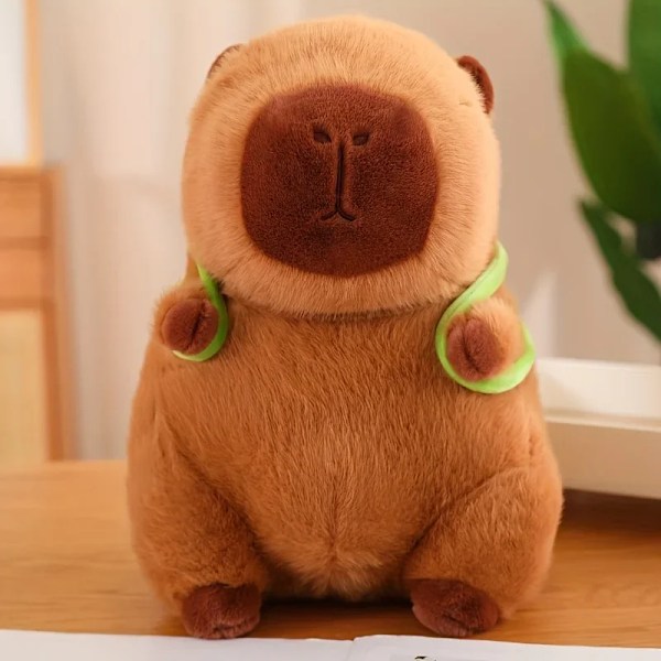 23 cm Capybara Plys Simulering Capibara Anime Fluffy Legetøj