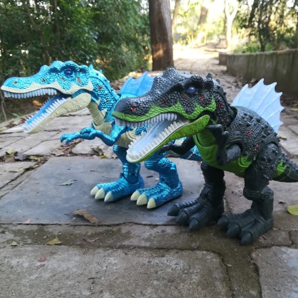 Elektrisk legetøj stor størrelse gå dinosaur robot Med Lys Lyd Tyrannosaurus Rex børn legetøj
