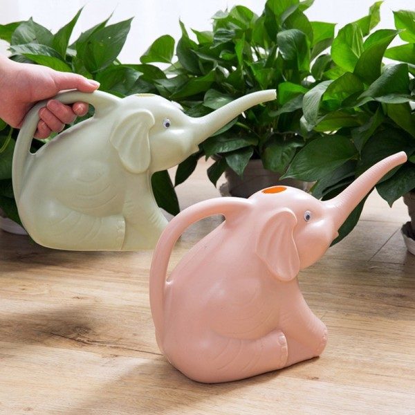 Elefant Form Vanddåse Krydde Hjem Have Blomster Planter Vandings Værktøj Sukkulenter Potte Havearbejde Vand flaske