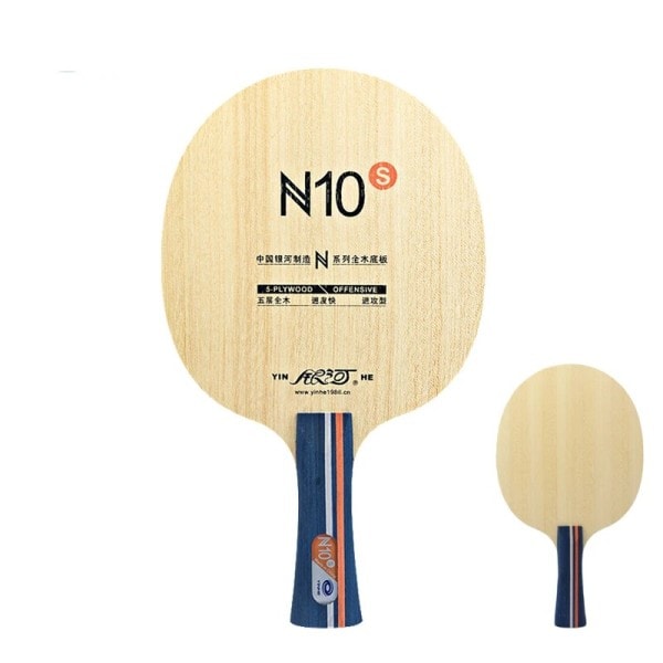 Bord tennis blad N10s N-10 offensiv 5 trä pingis racket blad