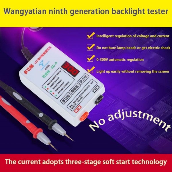 LED Tester 0-300V Utgång LED TV Bakgrundsbelysning Tester