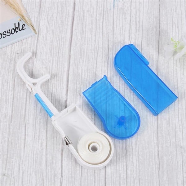 1 stk Utskiftbar Dental Floss Holder Dental Flosser