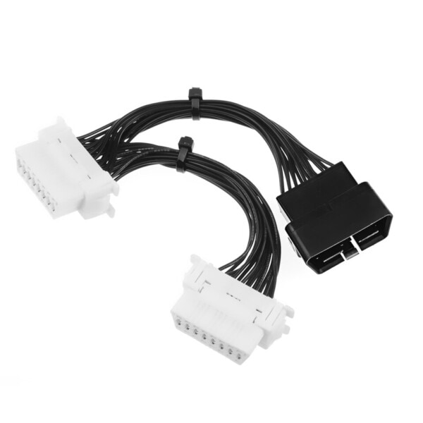 High-Speed transmission 16 pin OBD2 OBDii OBD 2 Splitter Forlænger kabel