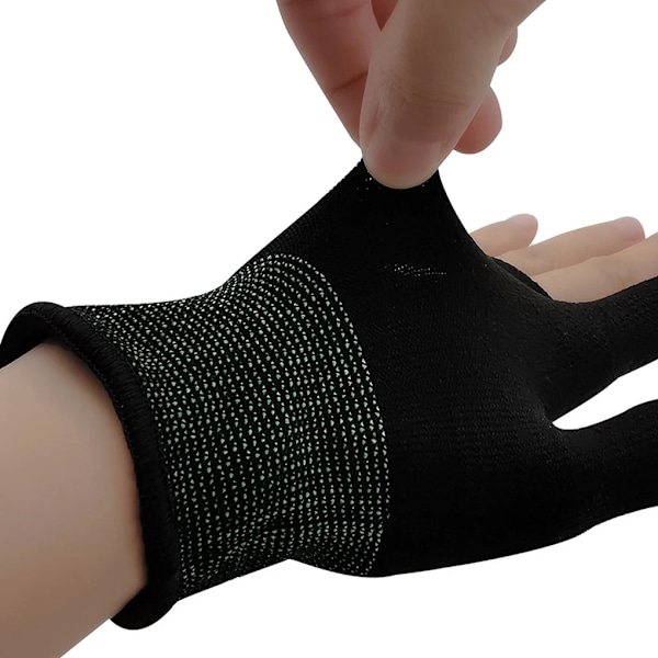 2 delar finger tumme ärm handskar för spelare icke repor
