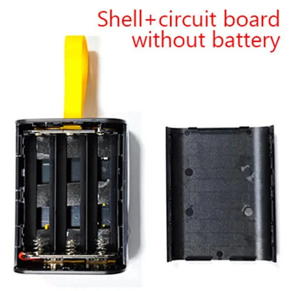 Power Bank Cases Batteri Förvaring Låda Natt Ljus