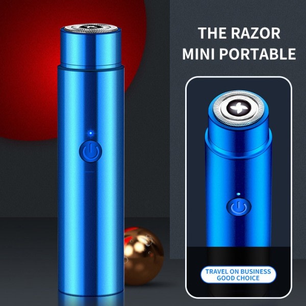 Mini USB Elektrisk barbermaskine Langtidsholdbar bærbar vaskbar bil genopladelig barbermaskine barbermaskine barbermaskine