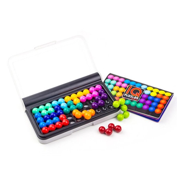 2D&3D 120 Challenges IQ Puzzler Pro et Rejsespil for børn og voksne