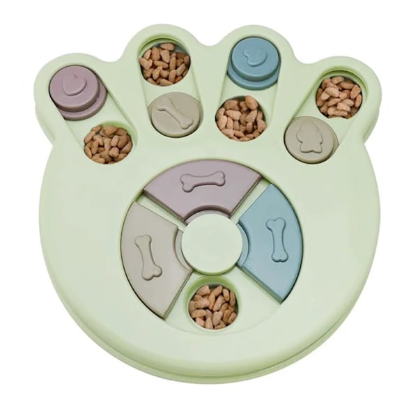 Hund pussel leksaker långsam matare interaktiv öka valp IQ mat automat spel husdjur katt leksaker
