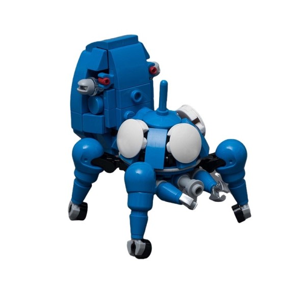 Bygmoc Tegnefilm Ghost in the Shell Tachikoma AI Chariot Robots Set Building Blocks Kits Legetøj