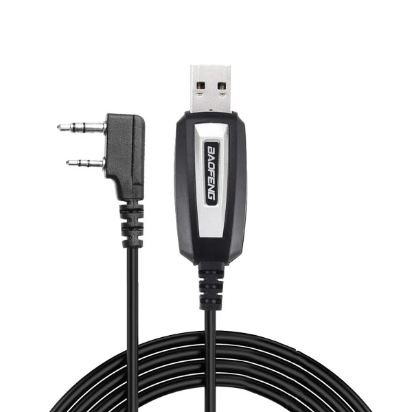 USB Programmering Kabel Med CD til Baofeng UV-5R 82 888S UV-S9PLUS UV-13 16 17 21 Pro Quansheng UV-K5 5R Plus Walkie  Talkie Radio