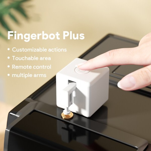 Bluetooth Fingerbot Plus Robot Knapp Pusher Switch Bot Smart Home