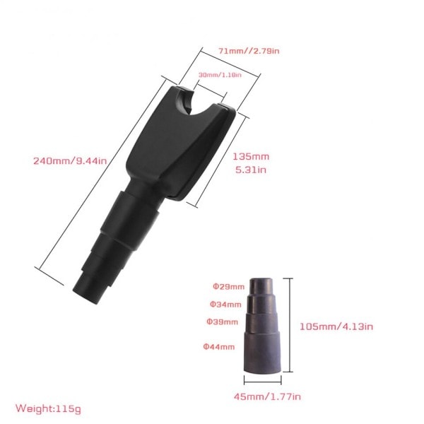 Håndfri Støv Opsamler 8lbs til Alle Drill Bits Støv Sug Opsamler