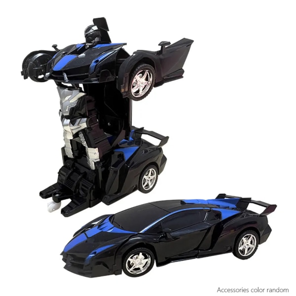 Fjernbetjening Kontrol RC Bil Transformation Robots Sport Køretøj Model Fjernbetjening 2 I 1 Deformation Bil