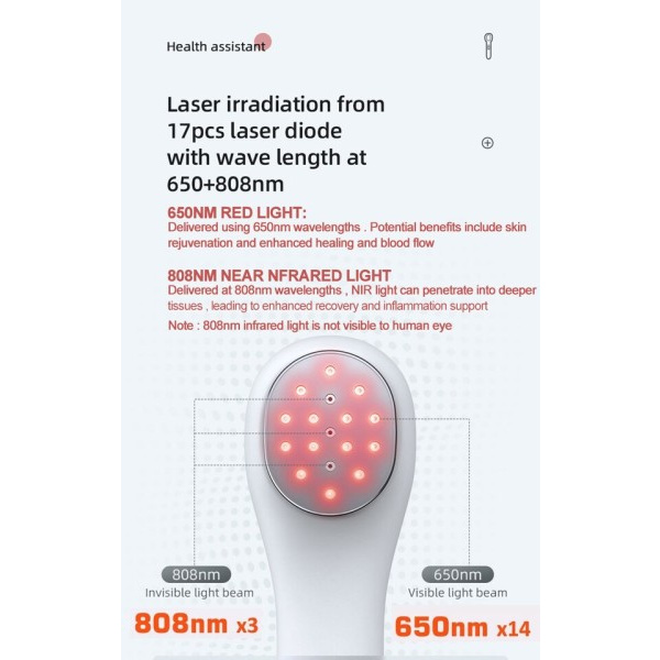 Lavt niveau laser rød lys terapi enhed kold laser gigt fysisk terapi udstyr