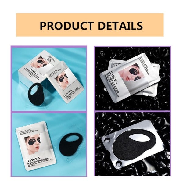 Ögon Mask för Mörka Cirklar Ljusande Resveratrol Hydrating  Anti-aging Ögon Plåster Puffines Rynkla Ögonvård