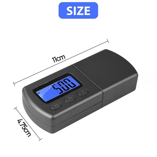 Presisjon 0,01g Professional LP Digital Platespiller Stylus Force Scale Gauge
