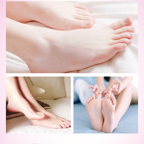 5 par eksfolierende fod maske fod SPA pedicure sokker fjernelse død hud blegning hæle fødder afskalning anti revnet fod hudpleje