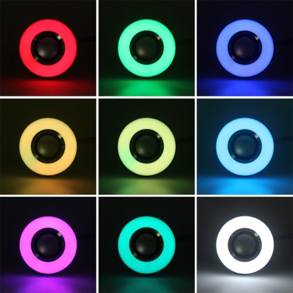 LED Musiikki Lamppu Bluetooth Kaiutin Langaton Smart Lamppu