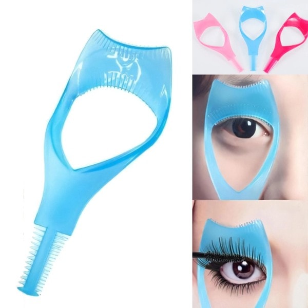 1 stk 3 I 1 Shield Guide Guard Lash Curler Øjenvipper Curling Kam Makeup Værktøjer