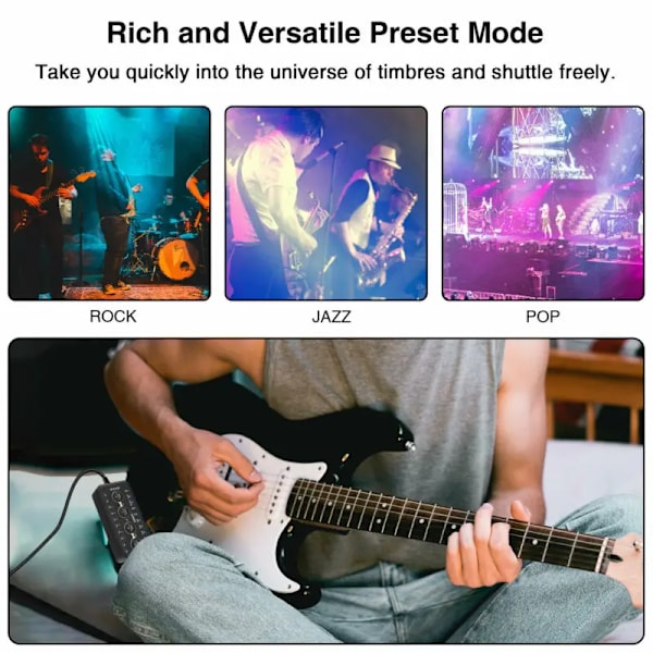 Professionell gitarr kontakt förstärkare pa-1 hörlurar mini förstärkare högtalare kombo förstärkare akustisk elektrisk bas ljud