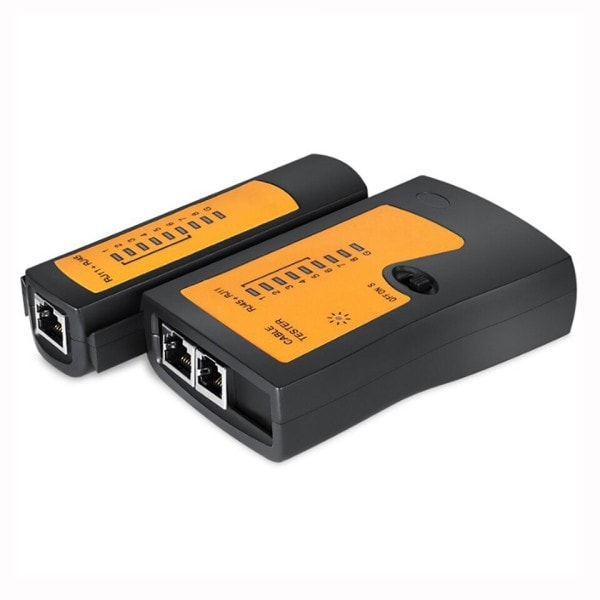 Kaapeli lan testeri verkko kaapeli testeri RJ45 RJ11 RJ12 CAT5 UTP LAN kaapeli testeri verkko työkalu