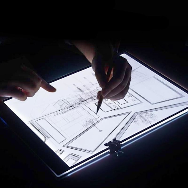 Premium Digital Tegning Nettbrett Elektronisk Skissebok Animasjon Kunst Nettbrett for Tracing