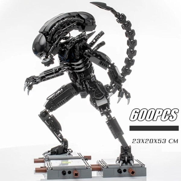 Prometheus Aliens Vs Predator Space Aliens Figuuri Mech malli Rakennus palikoita tiilet lelut lapsille