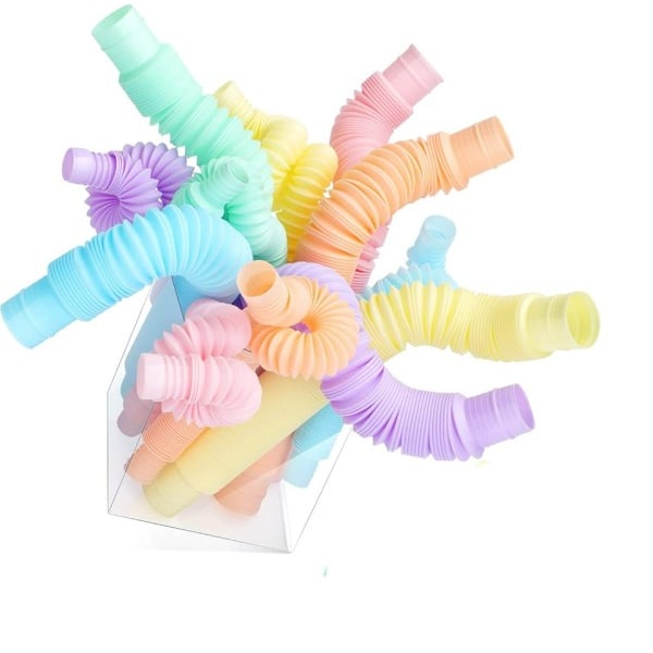 Pop Tub Sensor Fidget Toy Colorful Heavy-Duty  för Byggnad Byggnad Pedagogiska Leksaker