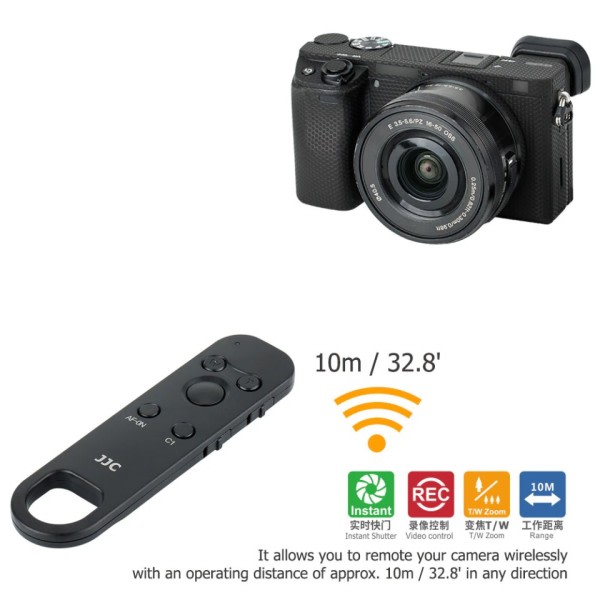 Trådlös Bluetooth Fjärrkontroll för Sony Kamera ZV-E1 ZV-E10 ZV-1 FX30 A7R V A7M4 A7IV A7III A7 IV A7 III A6400